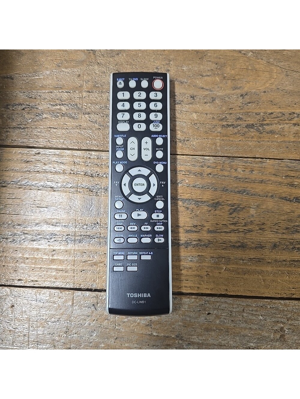 Toshiba DC-LWB1 Remote Control Wireless for 15DLV77B, 17HLV85, 20HLV16 TV/DVD
